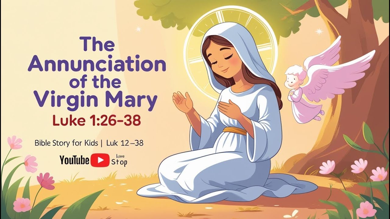 The Annunciation of the Virgin Mary | Bible Story for Kids | Luke 1:26&ndash;38