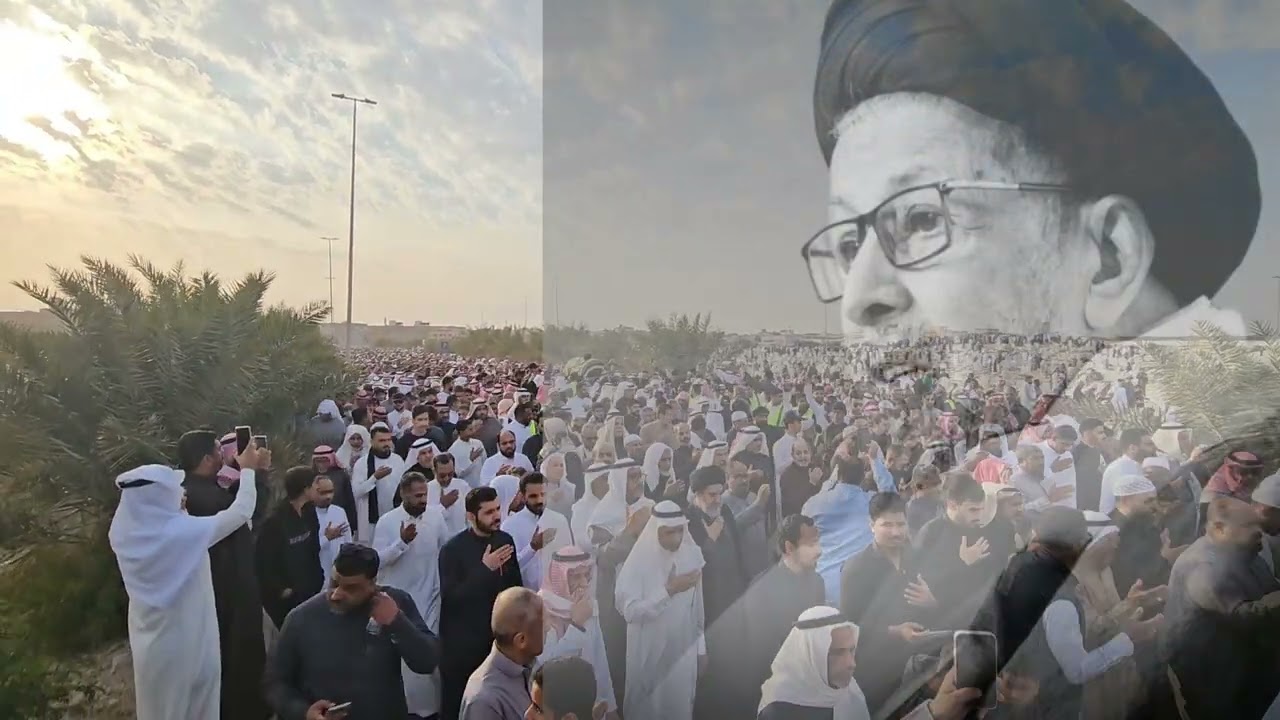 تشييع سماحة العلامة السيد علي السيد ناصر السلمان 