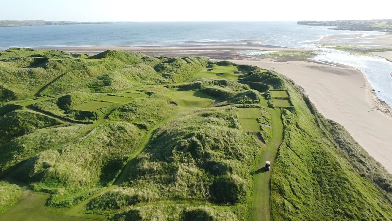 Lahinch Golf Course, Lahinch Town,  County Clare, Ireland. World Top 50 Golf Courses