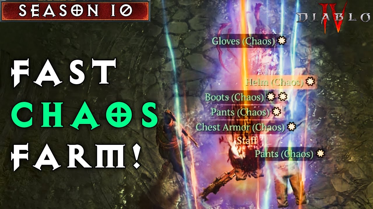 Лучший метод добычи брони CHAOS в 10 сезоне — быстро экипируйтесь!