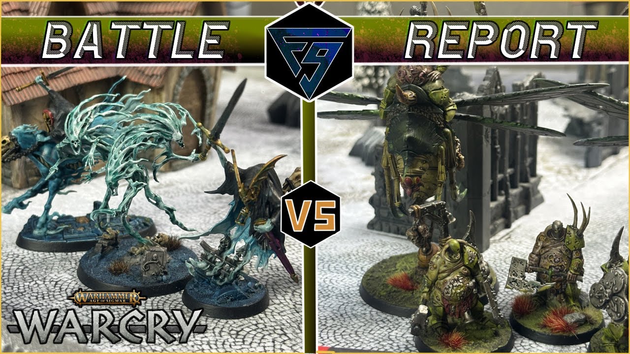 Nighthaunts VS Rotbringers - Warcry Battle Report