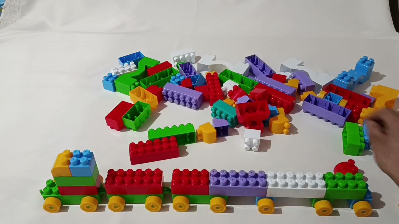 LEGO Train 🚆 | Colorful Building Blocks for Kids
