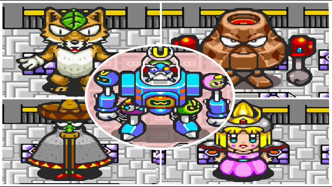 Super Bomberman 3 [All Bosses] [HD] SNES