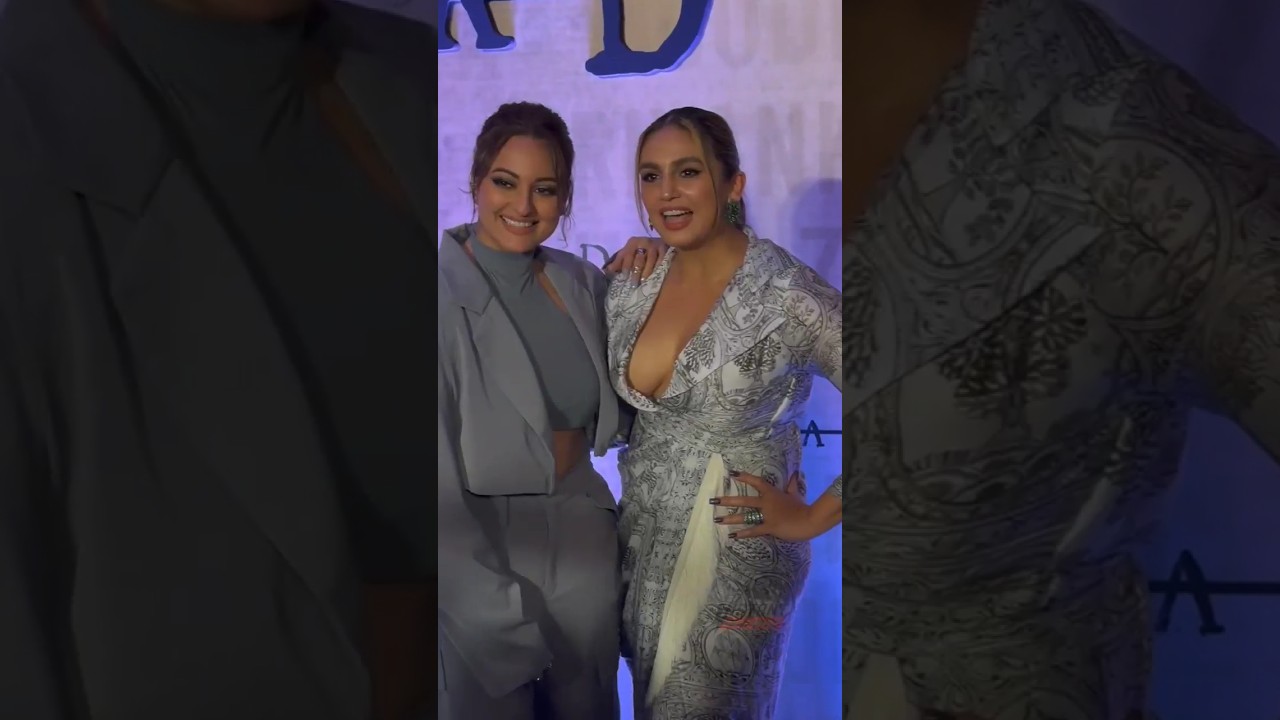 Huma Qureshi for her Bestie Sonakshi Sinha&rsquo;s Film Screening