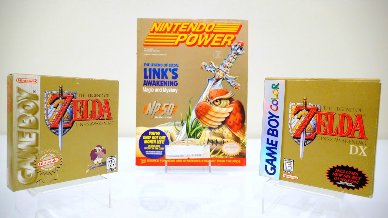 HANDS ON Zelda LINK'S AWAKENING for Game Boy UNBOXING