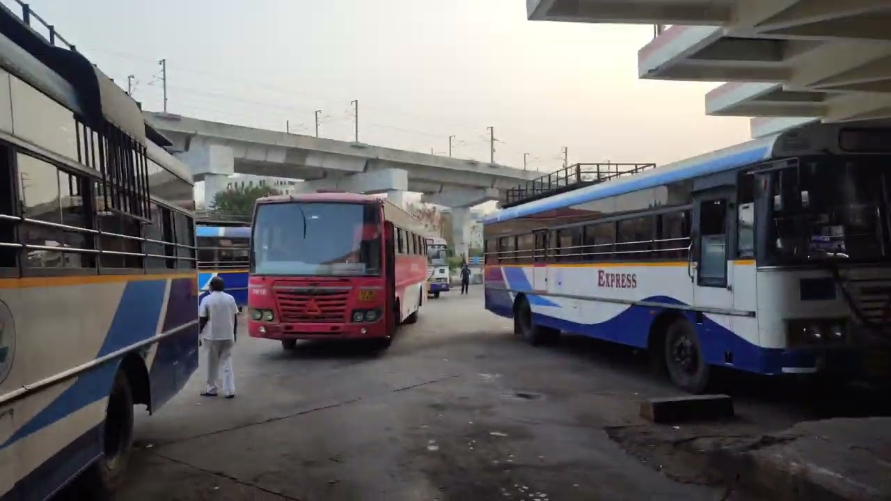 MGBS Bus Station | Hyderabad | TSRTC| Vijayawada, Vizag, Tirupati, Bangalore, Pune...