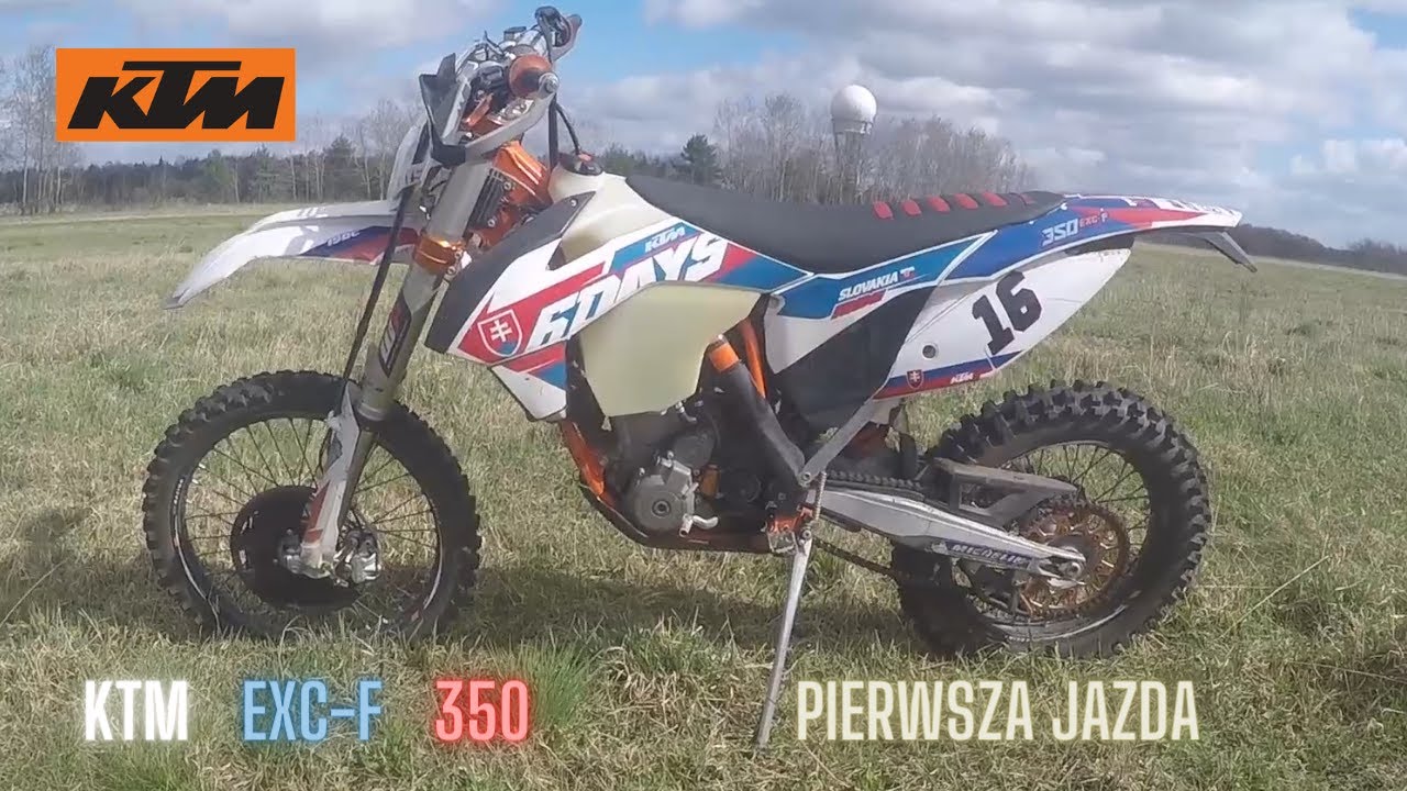 Nowe sprzęty w ekipie (Kawasaki Kxf 250, KTM exc-f 350)