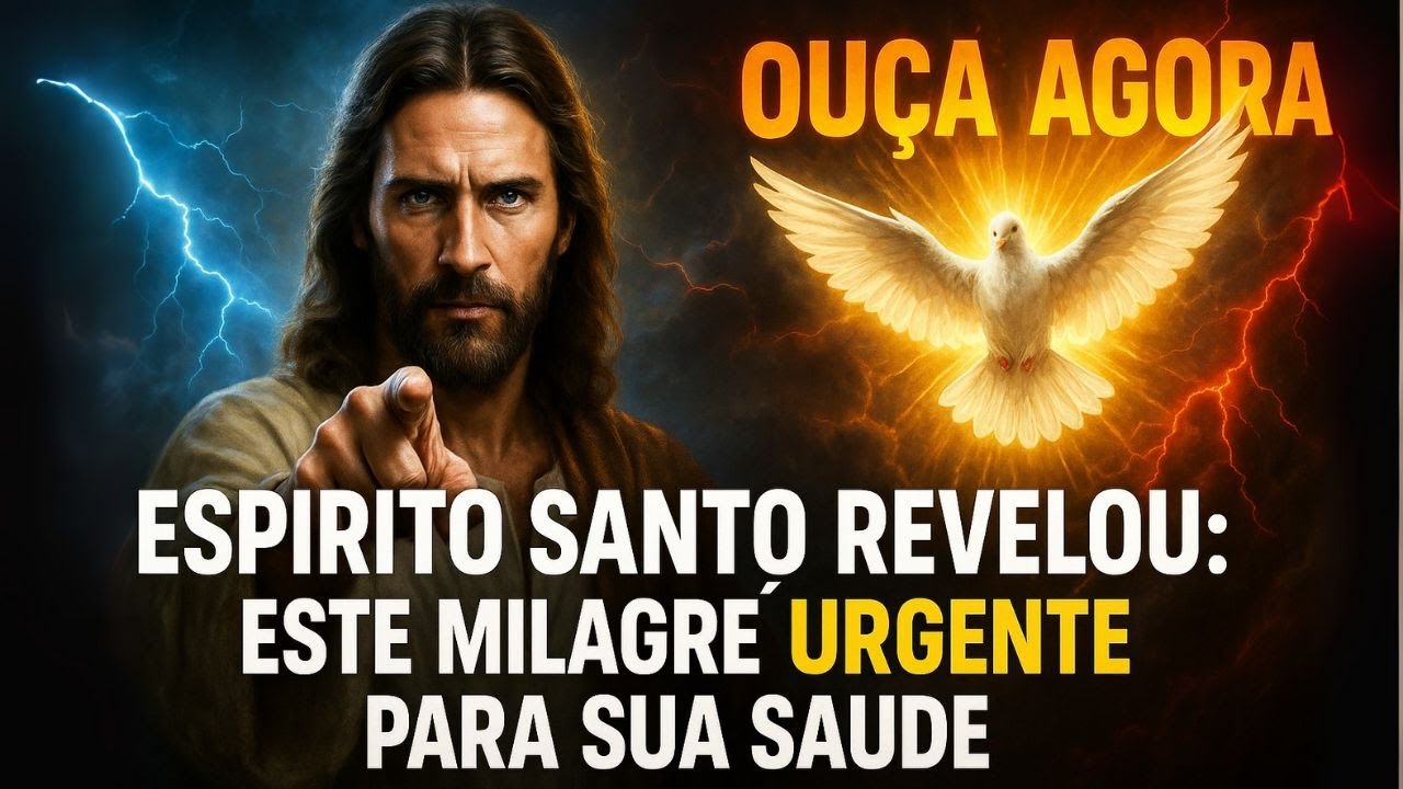 O ESPÍRITO SANTO REVELOU: ESTE MILAGRE É URGENTE PARA SUA SAUDE