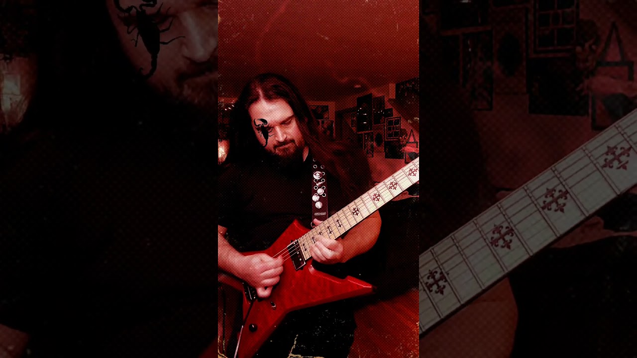 Slayer - Black Magic [Kerry King Guitar Cover] Thrash Death Heavy Metal 7 String Schecter Cygnus