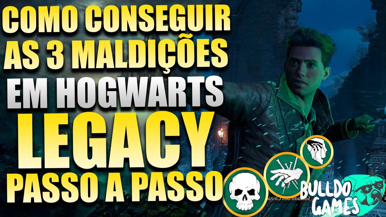 Como Conseguir As 3 MALDICÕES IMPERDOÁVEIS Em Hogwarts Legacy - AVADA KEDAVRA, IMPERIO e CRUCIO!