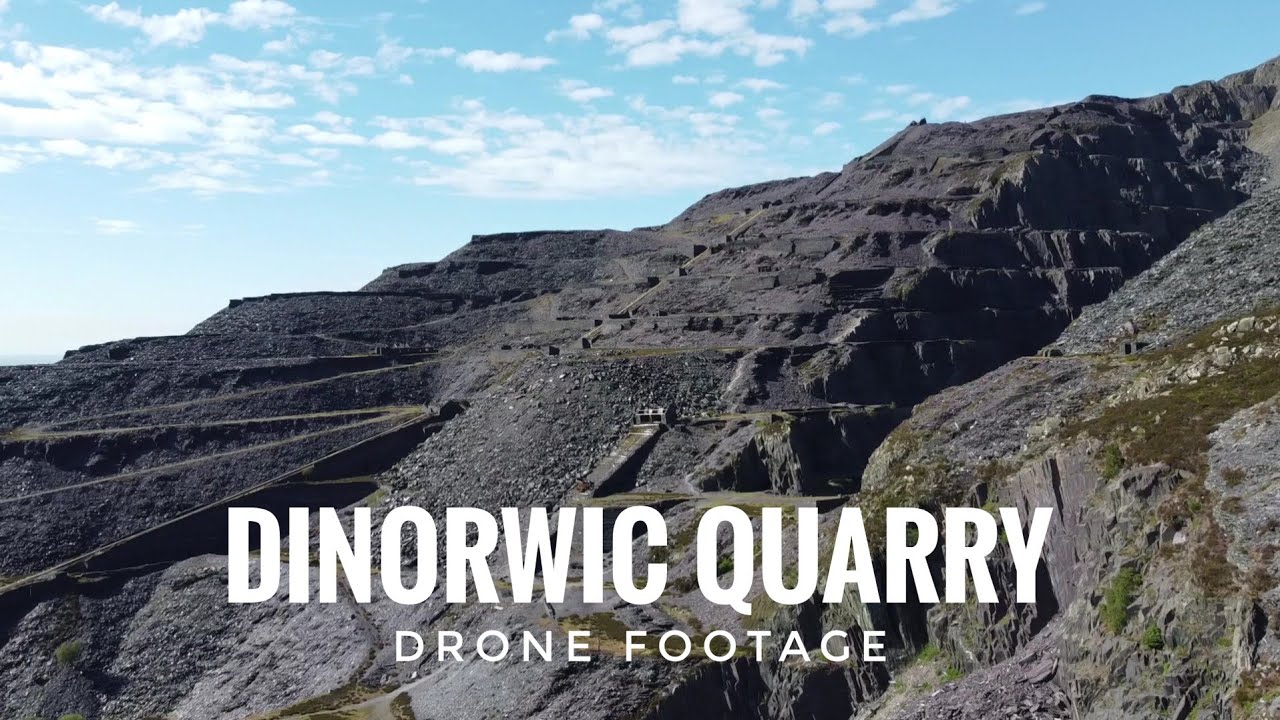 Dinorwic Quarry (North Wales) Drone Footage