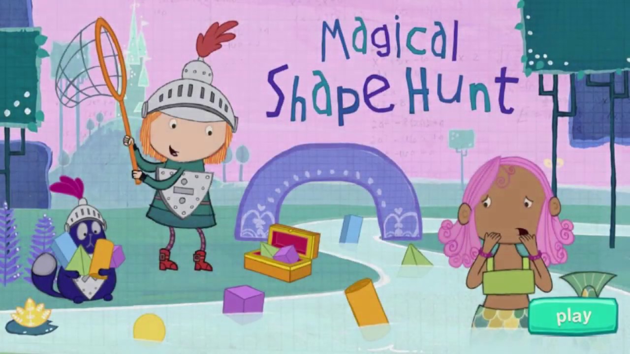 Learn and play | Peg and Cat - magical shape hunt