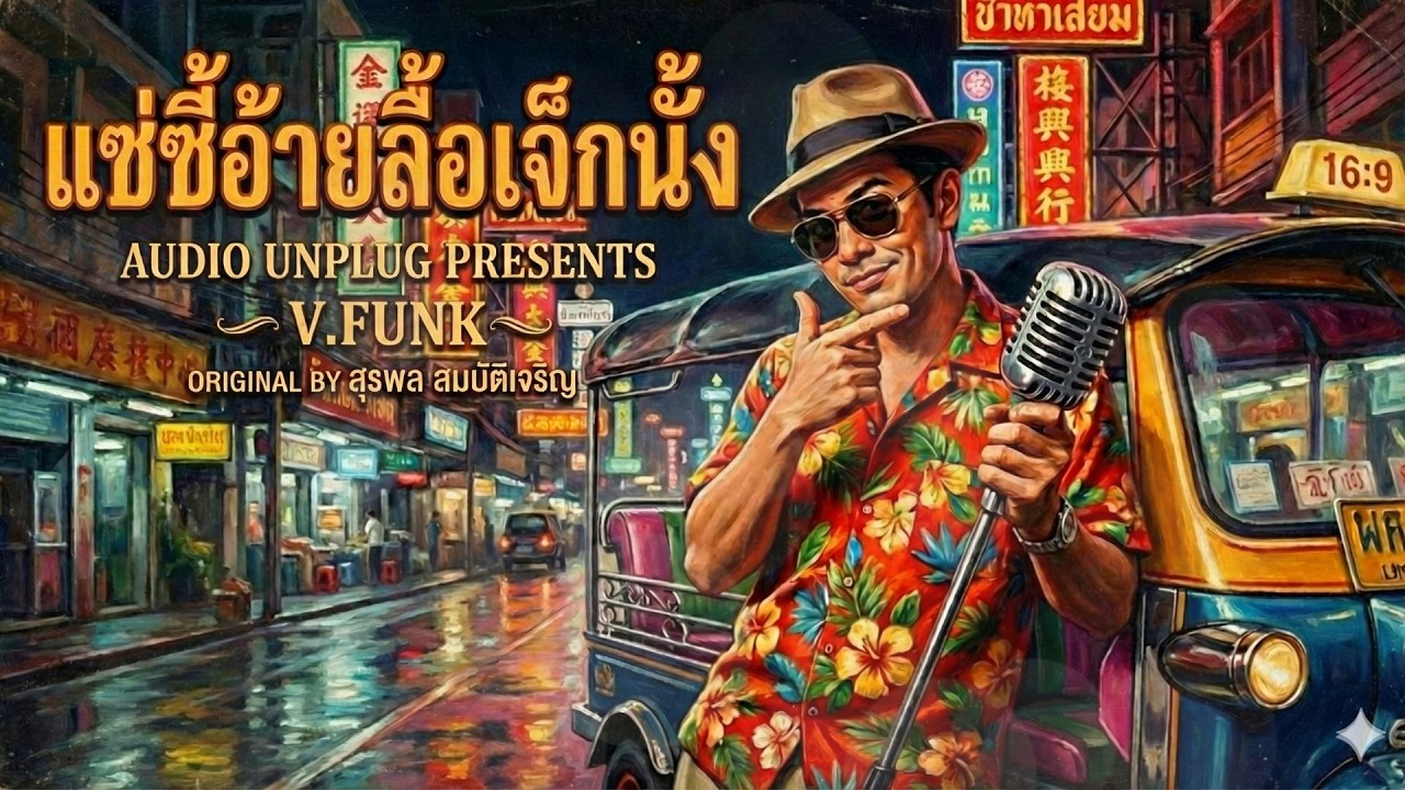 แซ่ซี้อ้ายลื้อเจ็กนั้ง (Chinese Funk Ver.) - สุรพล สมบัติเจริญ | Audio Unplug Cover
