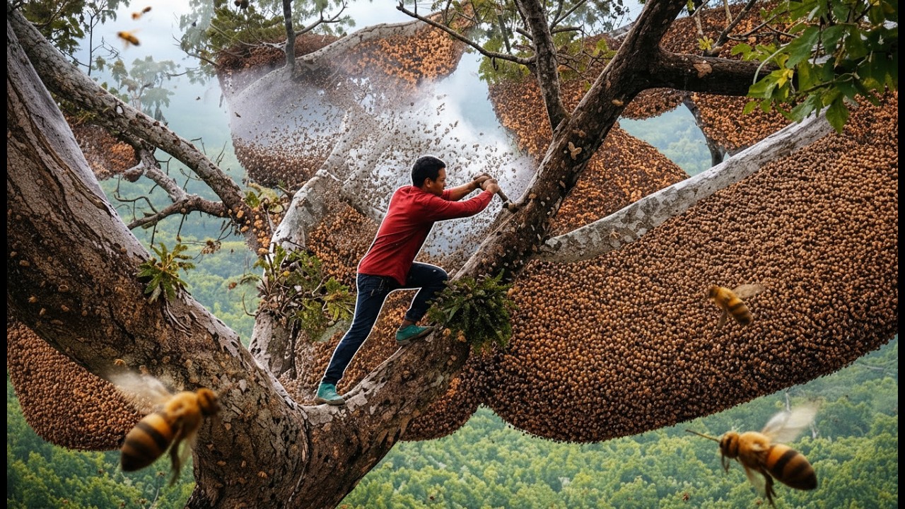 Trapped in a Tree Swarming with Bees&hellip; No Way Out