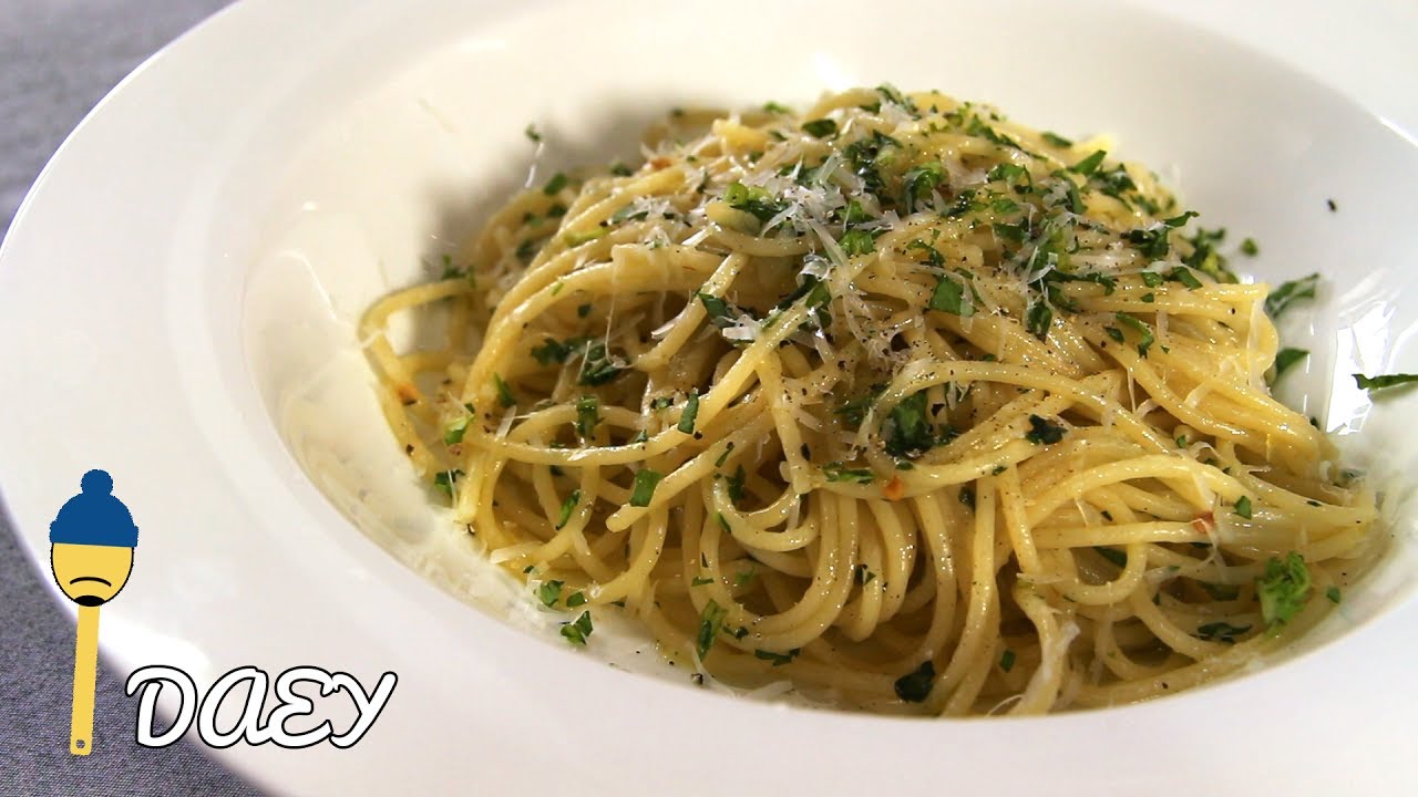 Speedy & Tasty Aglio e Olio (마늘향 듬뿍 알리오 올리오 만들기)