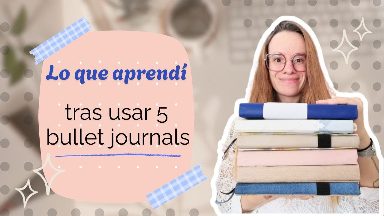 📒Comparando mis 5 Bullet Journals: los antiguos, los nuevos y uno de Amazon