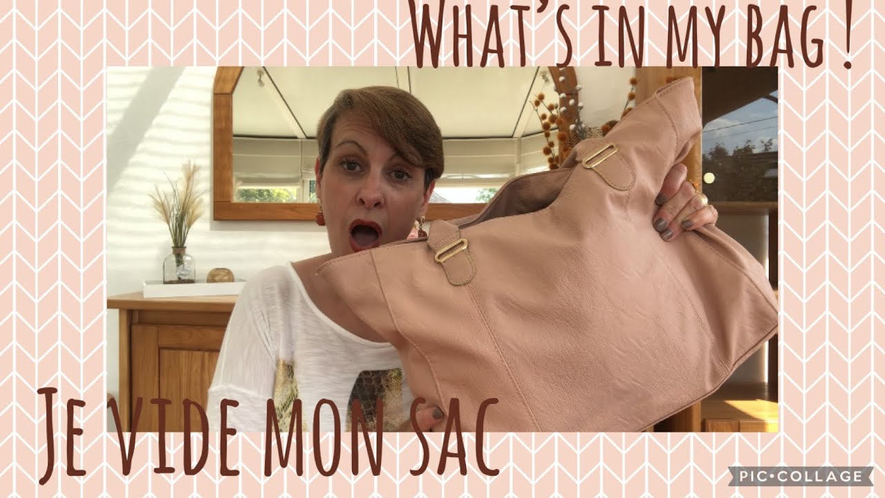✨✨👛 WHAT’S IN MY BAG ? JE VIDE MON SAC 👜✨✨