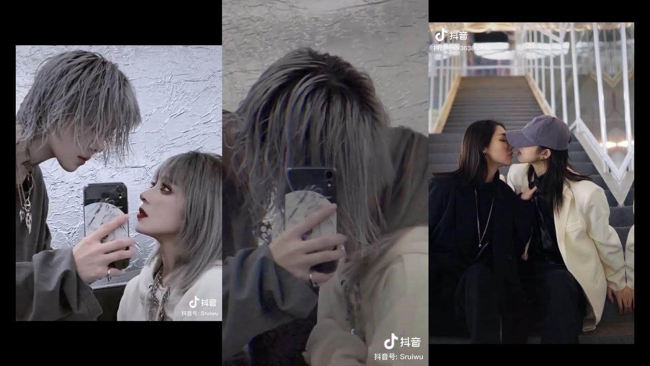 [Tik Tok China] Bách Hợp Các Chị Đẹp Trung Quốc (hint) #10 - Chú Ý Mất Máu Video Cuối 😋😋