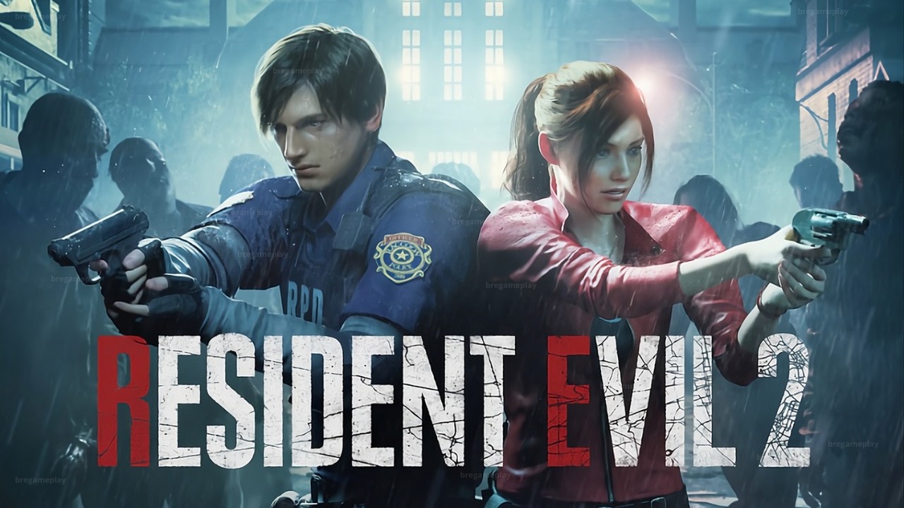 RESIDENT EVIL 2 REMAKE - MODO HISTORIA / 1° VEZ JOGANDO