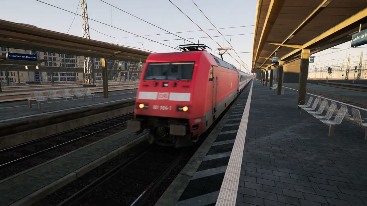 Passenger Train Departure