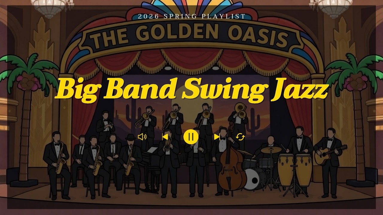 신나는 빅밴드 스윙 재즈 연주곡 | Upbeat Big Band Swing Jazz Instrumental