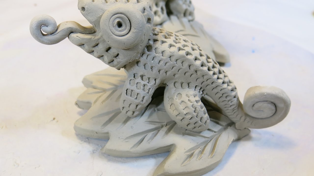 Clay Chameleons!