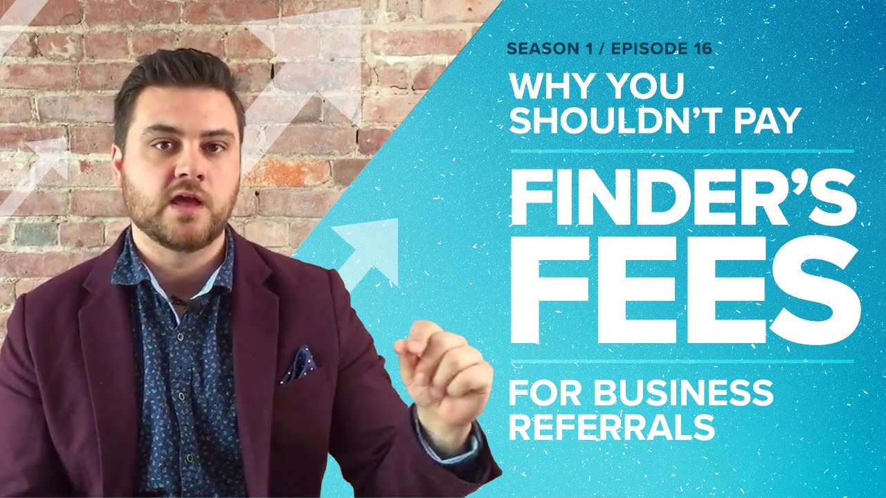 Why You Shouldn't Pay Finder's Fees for Business Referrals - Proposify Biz Chat