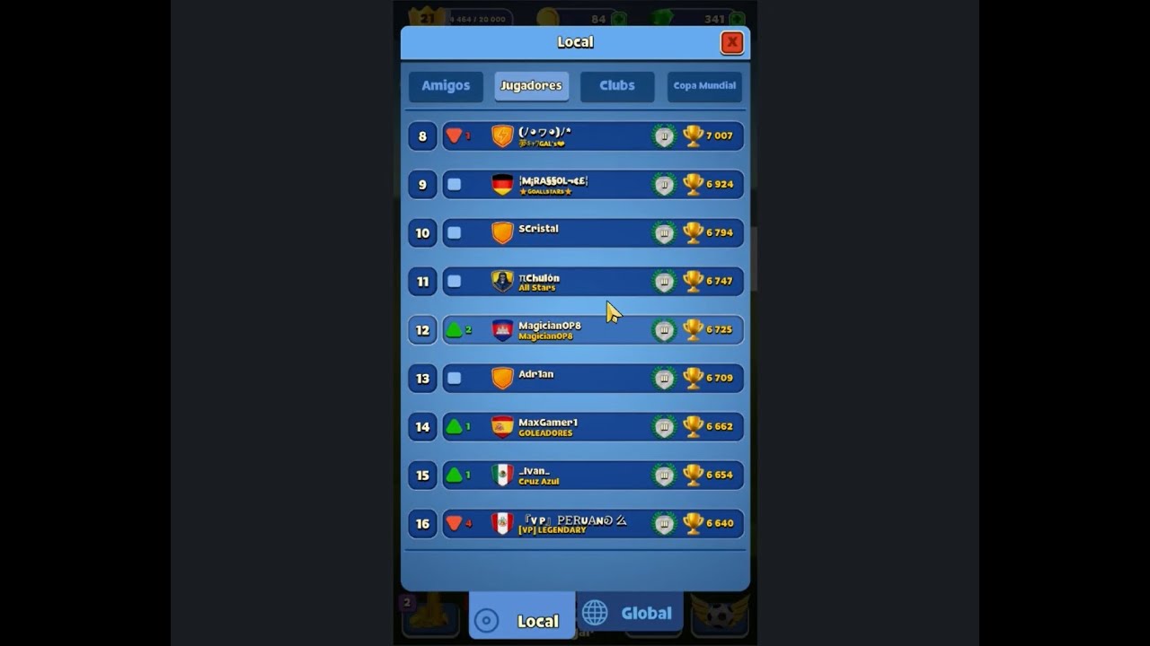 ⚽︎Rumble Stars⚽︎ #119 Top 12 Local Push Ranked Mid Of Season Level Battles 2