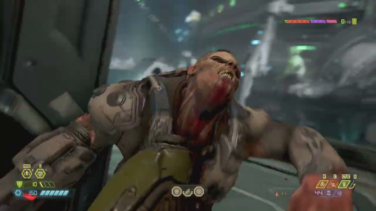 Doom Eternal Máximos Gráficos 5070 ti, DLSS 4.5
