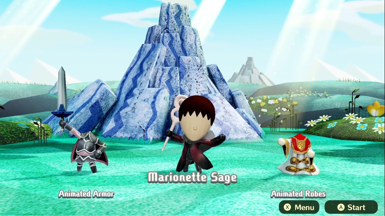 Miitopia Custom Enemy #4 & #5 - Animated Armor / Animated Robes