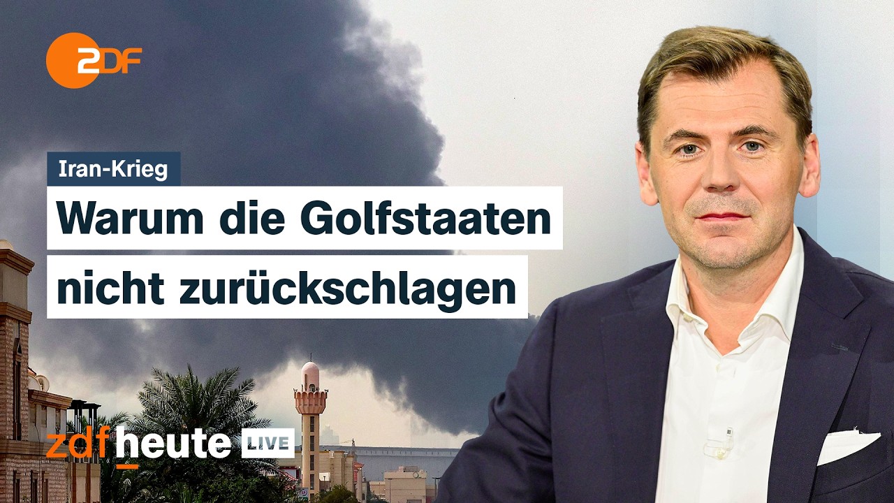 Angriffe des Iran: So reagieren die arabischen Staaten und die EU | Nahost-Experte bei ZDFheute live