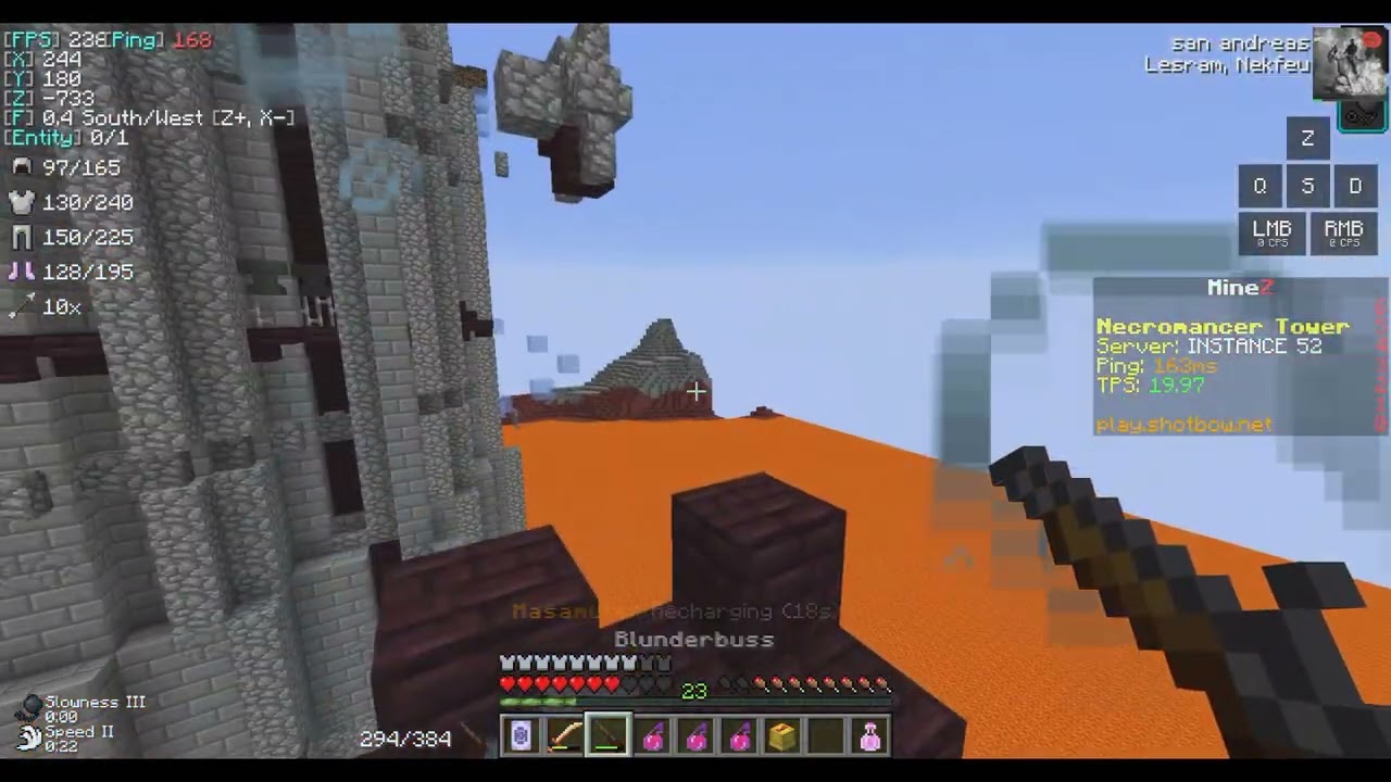 MineZ || Speedrun Necromancer tower any% 1:11
