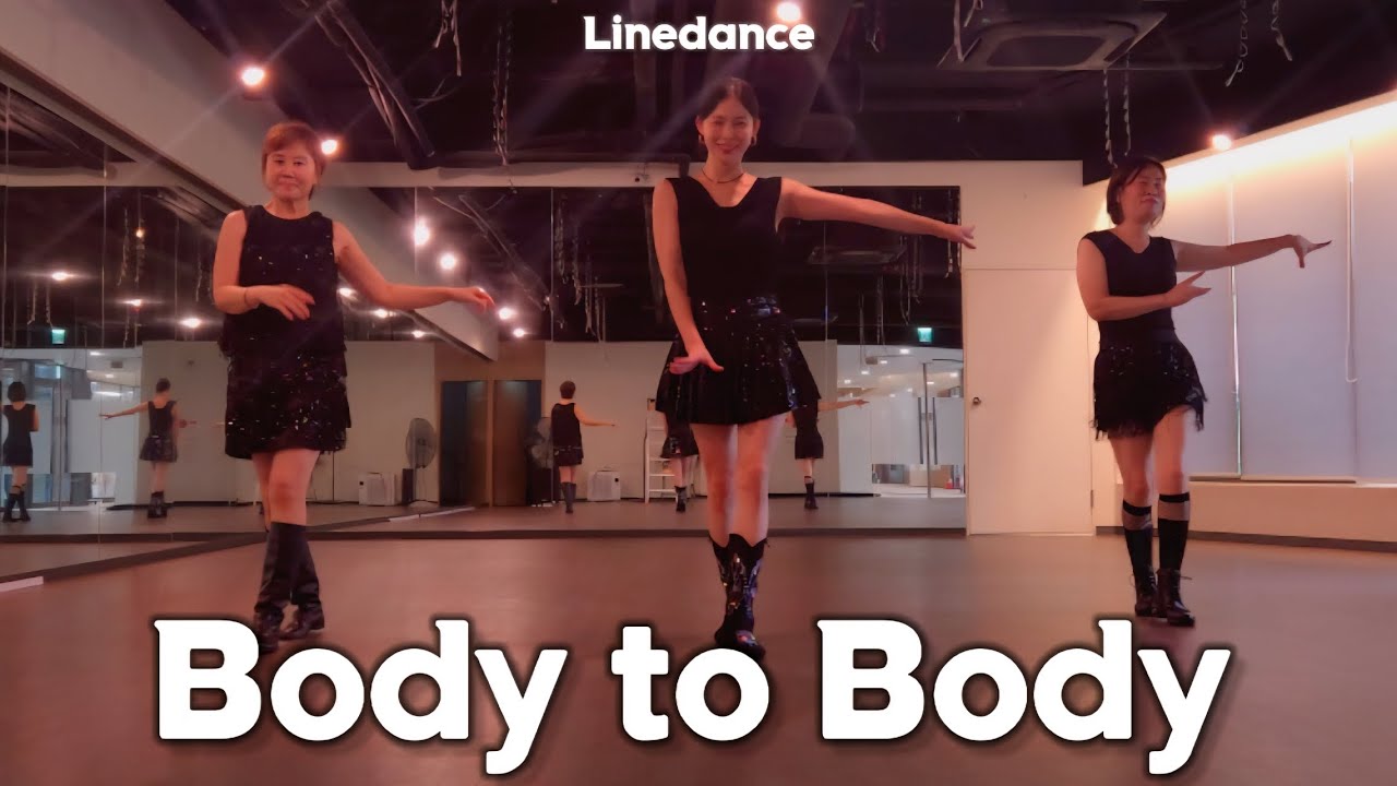 Body to Body Linedance | 바디 투 바디 라인댄스| Beginner | Demo | 초급라인댄스 |  GOODLINE 이희선 💛