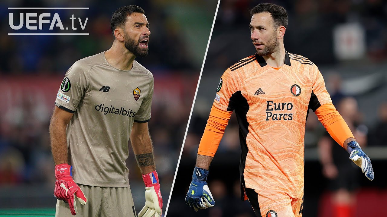 RUI PATRÍCIO, MARCIANO | Amazing saves from the #UECL finalists' goalkeepers!