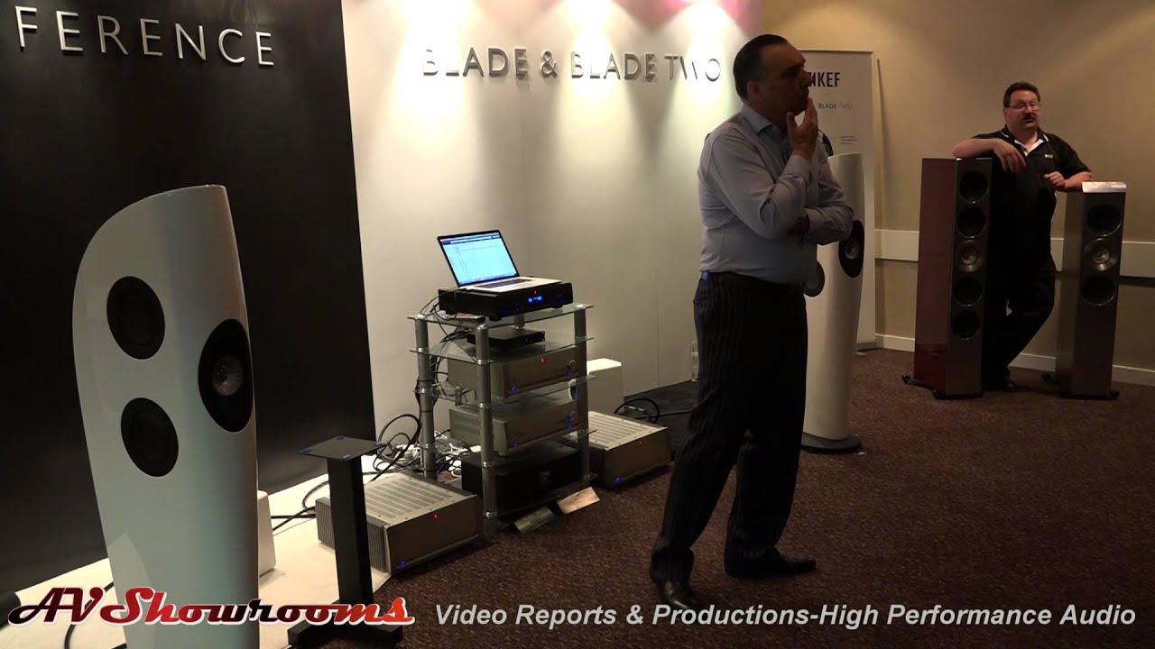 KEF Blade 2 vs  KEF LS 50, can you hear the difference by Johan Coorg, AXPONA 2015