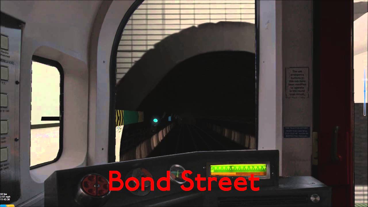 OpenBVE Central Line White City - Liverpool Street [CODED MANUAL]