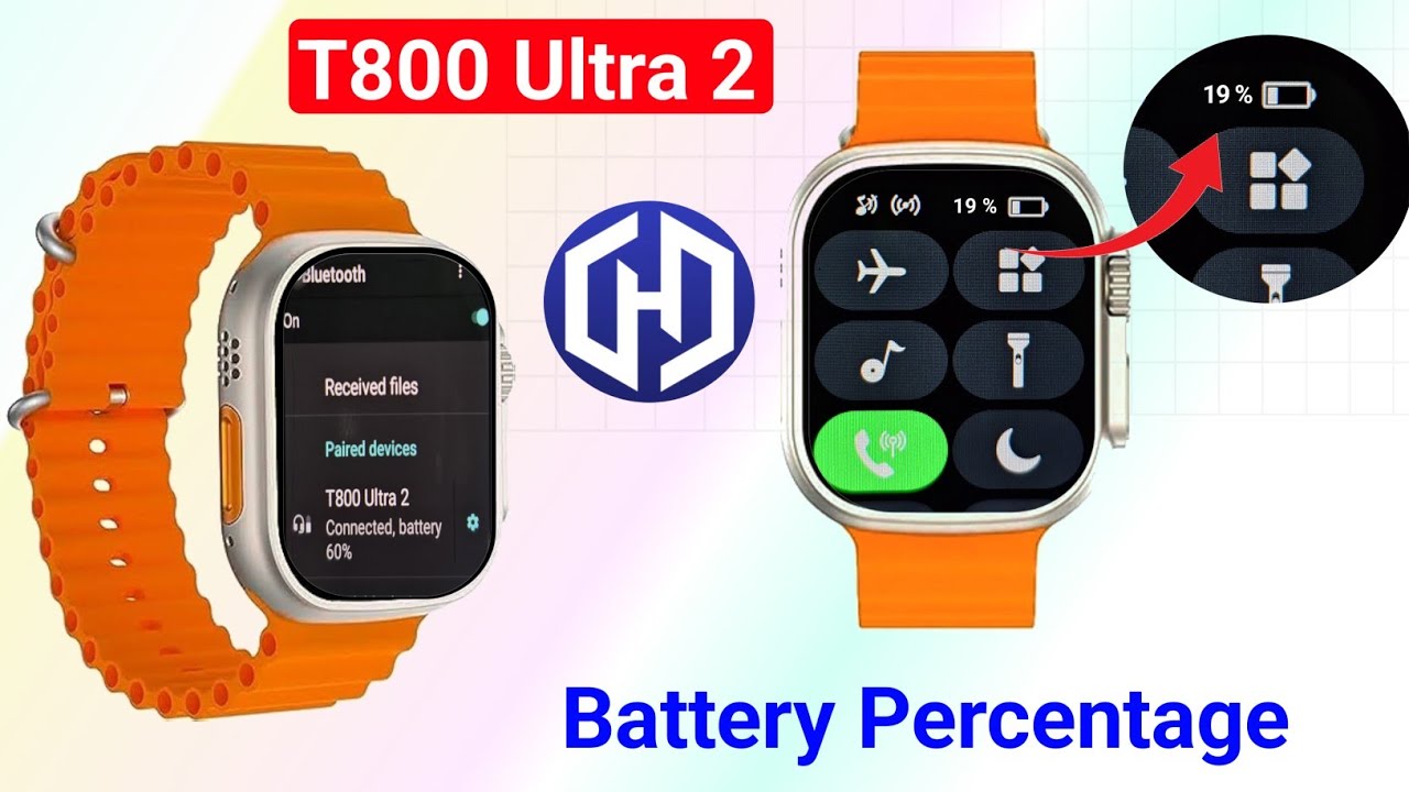 T800 Ultra 2 Battery Percentage Kaise Dekhe | How To Check Battery Percentage Of T800 Ultra 2