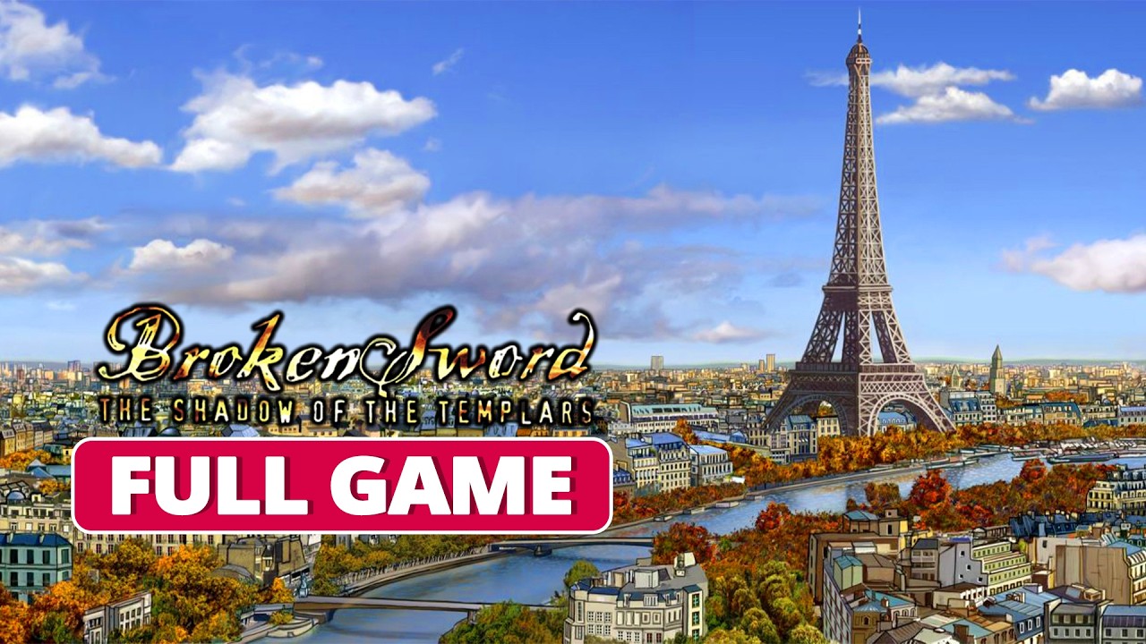 Broken Sword (Original Game) | Full Game Walkthrough | PC HD | No Commentary