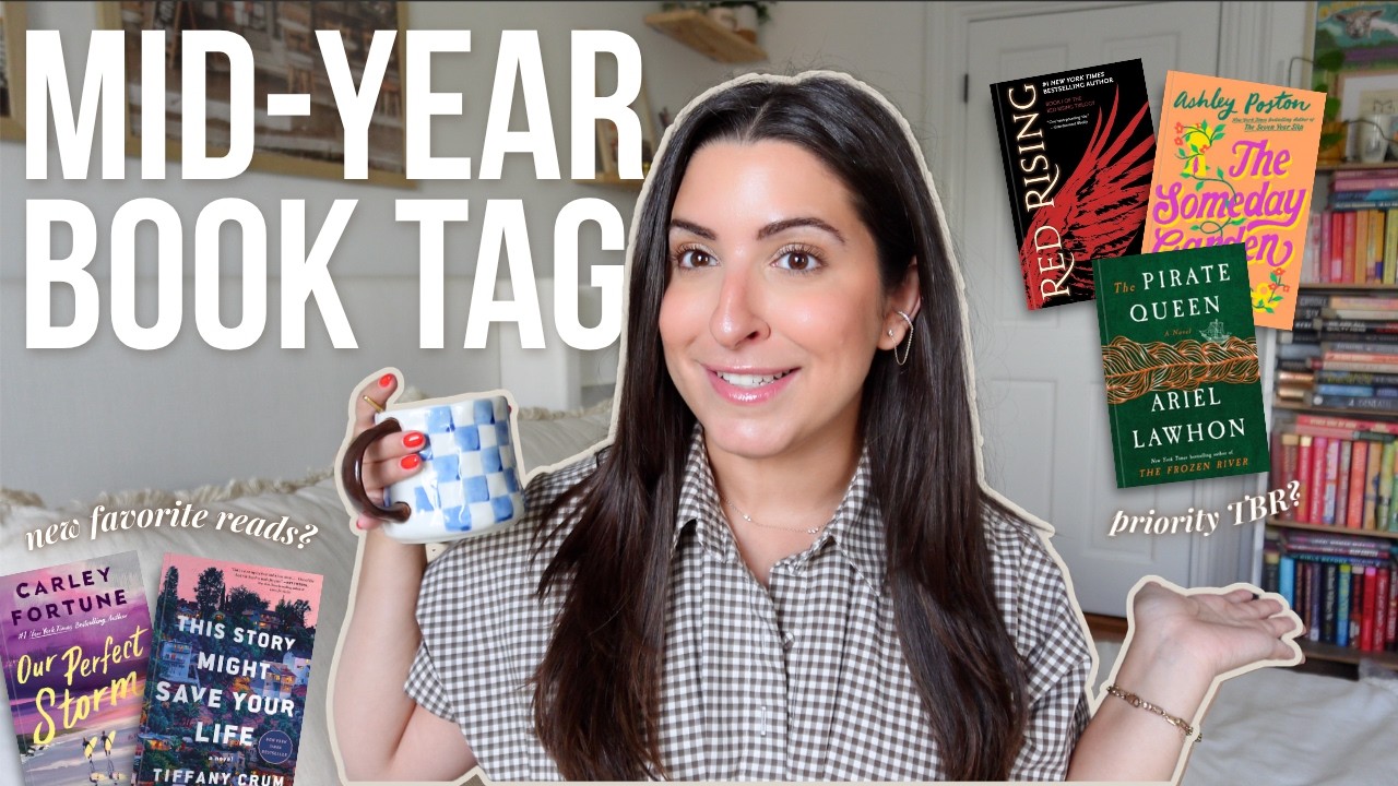 2026 Mid-Year Book Tag 📚✨ Best & disappointing reads, favorite authors, new releases, and more!