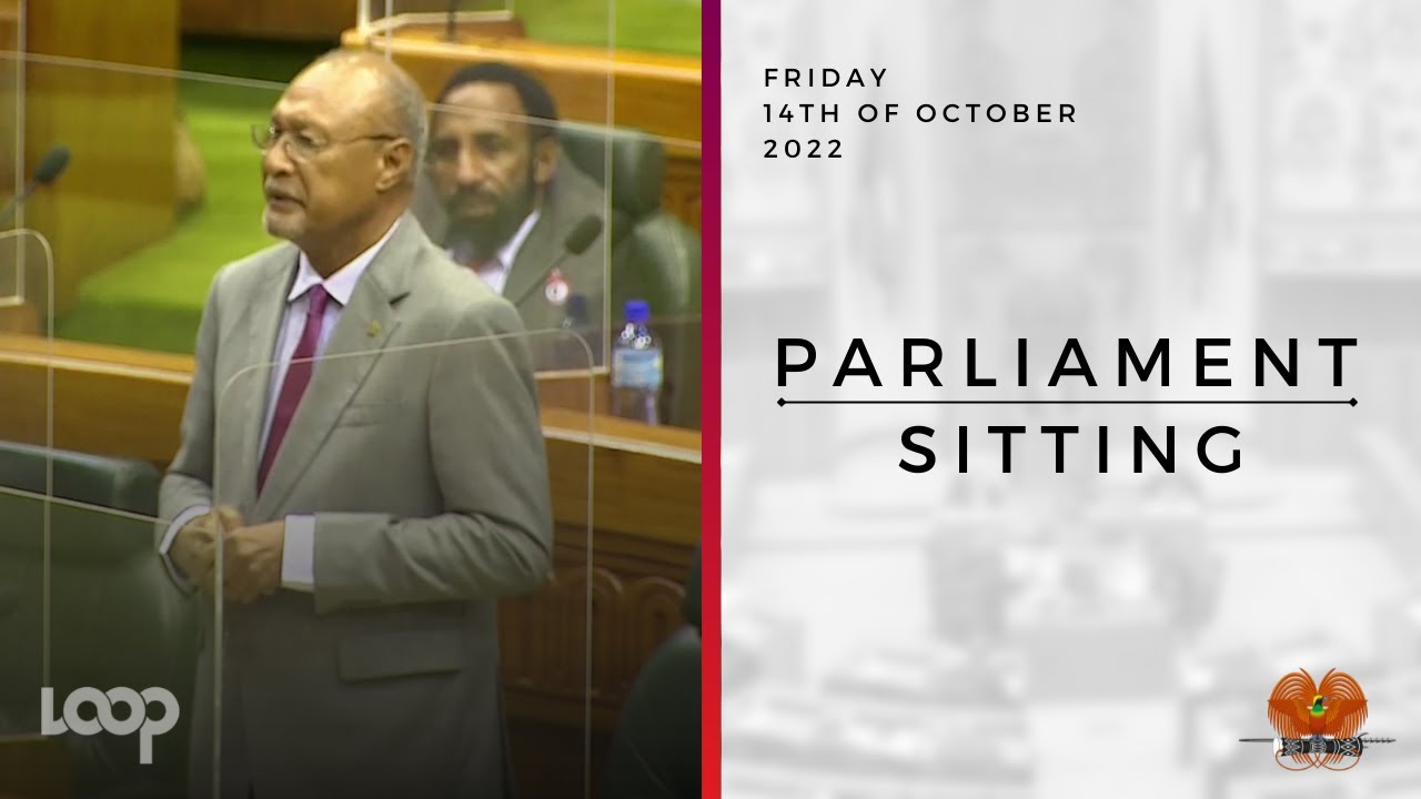 Parliament Siyting | Friday, 14th of October, 2022
