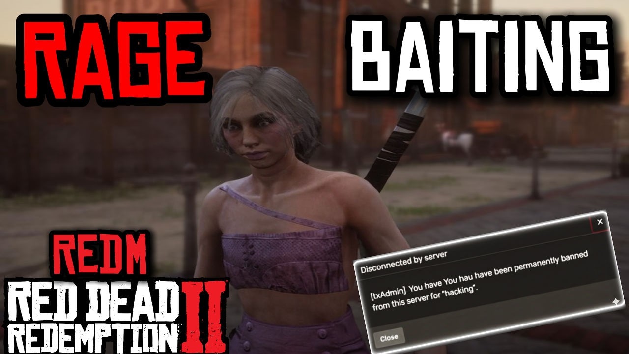 Rage Baiting Chronic Roleplayers In Red Dead RP (BANNED)