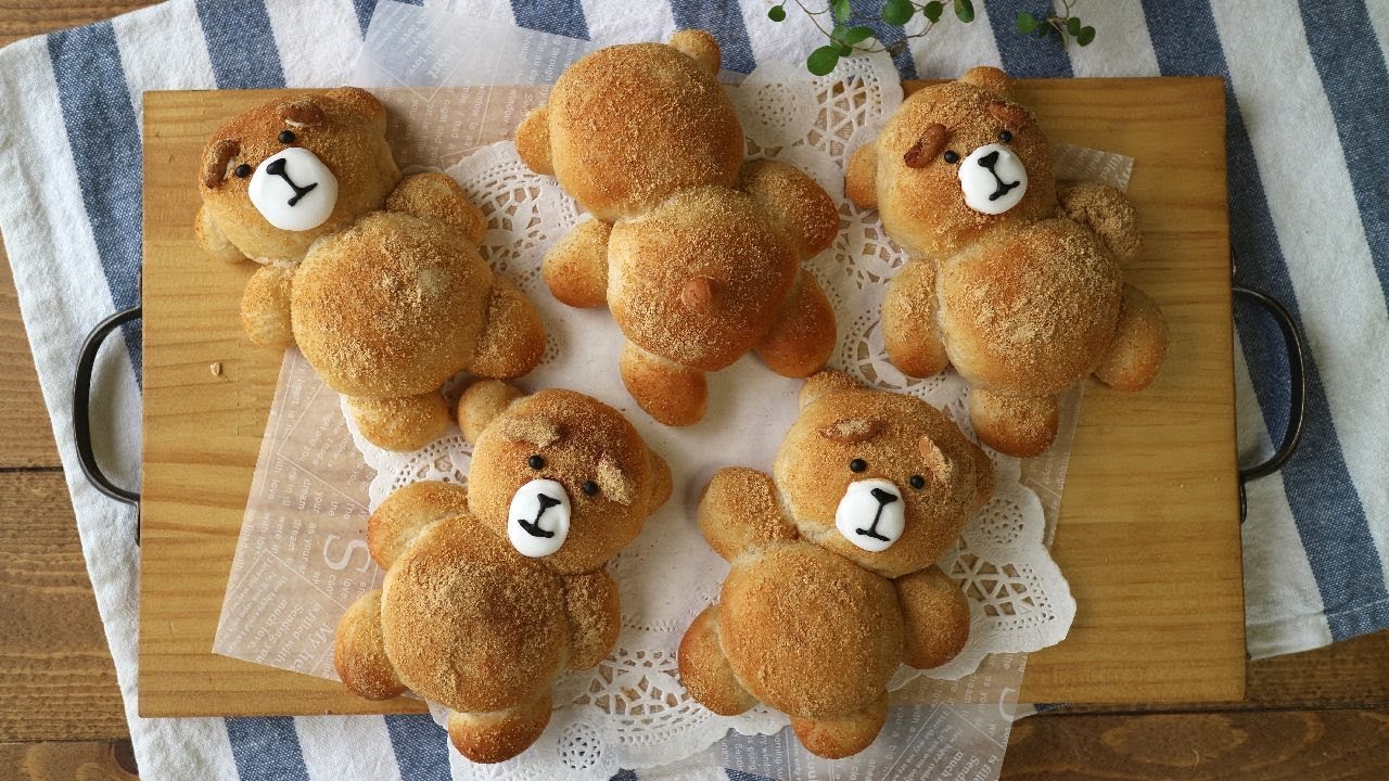Ted Bread 眉毛の太いテッドきな粉パンになる!!!