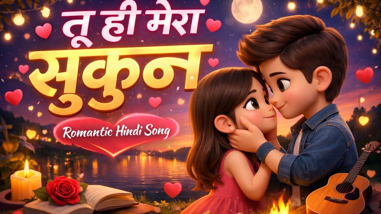 Romantic Love Song 💕 | तू ही मेरा सुकून | Heart Touching Hindi Song