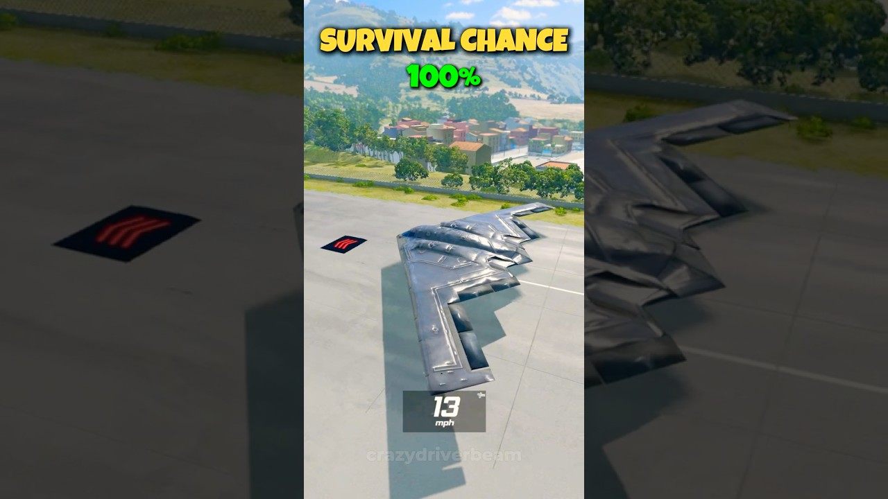 🔥0 to 600 MPH Instant Acceleration 🚀 Which Vehicle Survives? 🤔 - BeamNG Drive