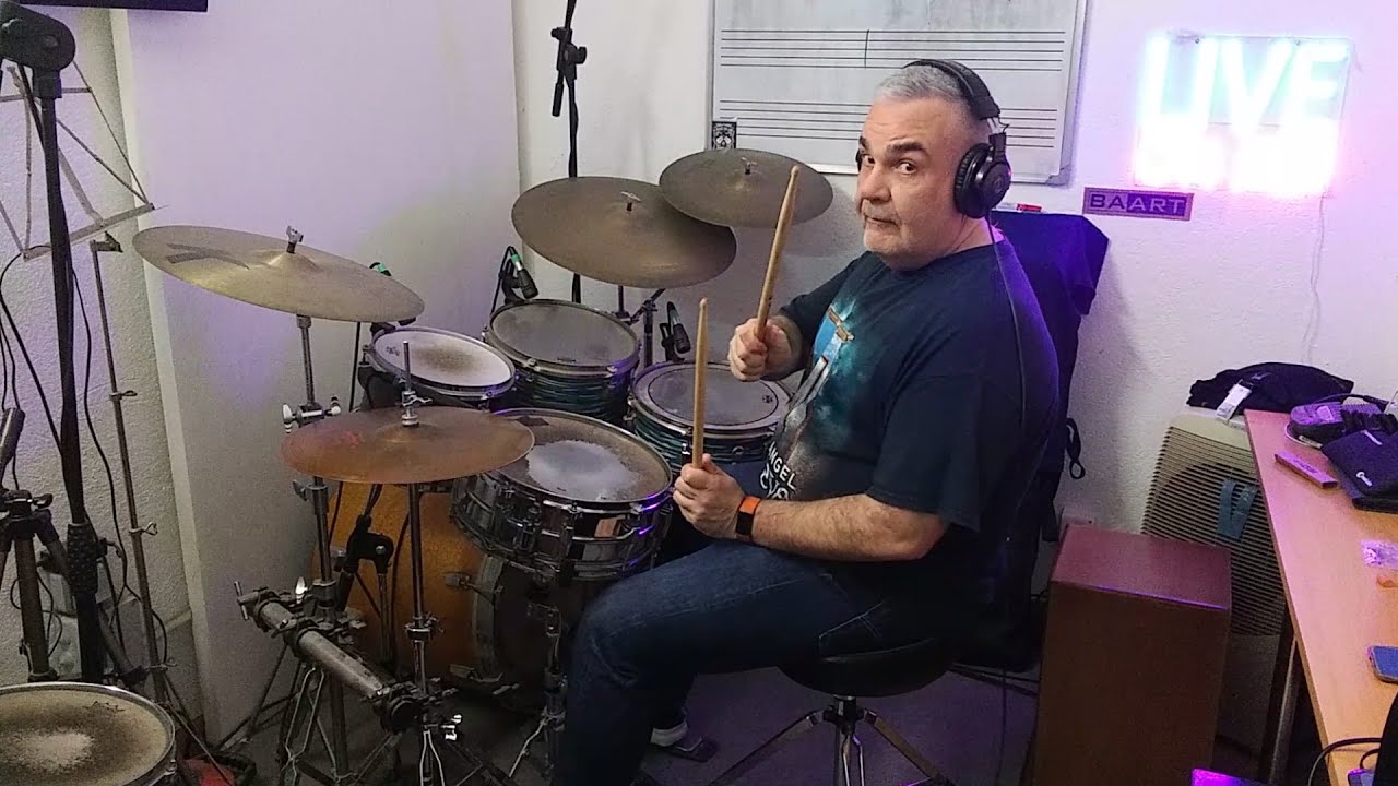 Self Control - Drum Lesson Cover by 