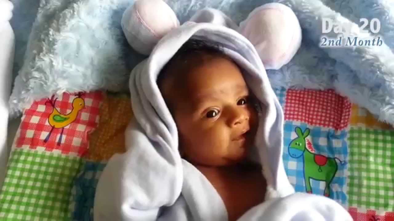 A Second a Day from Birth, First Year of Life on Planet Earth