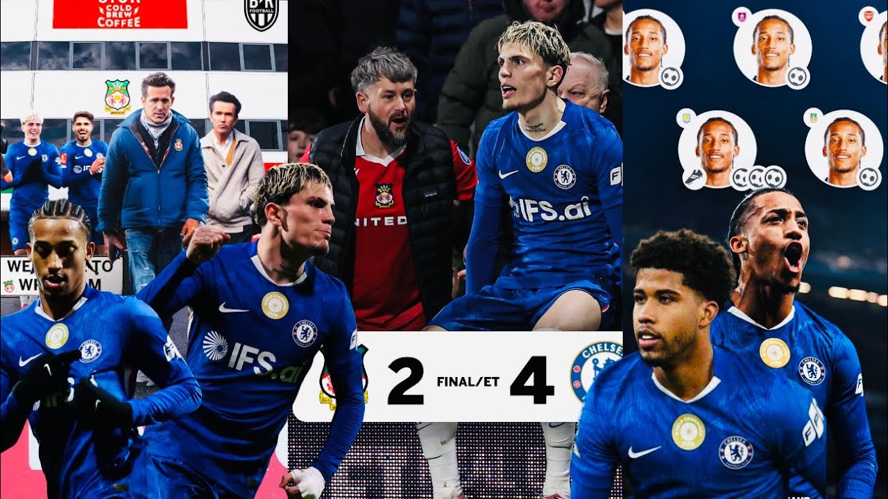 CHELSEA 4:2 WREXHAM TACTICAL BREAKDOWN,JOAO PEDRO,GANARCHO DAZZLE,ESSUGO,FA CUP QUALIFY