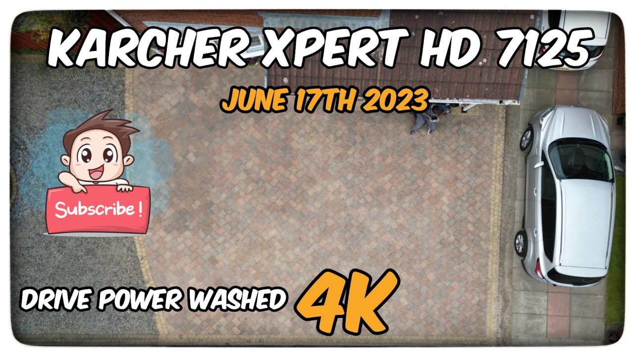 Karcher Xpert HD 7125 // Drive Cleaned