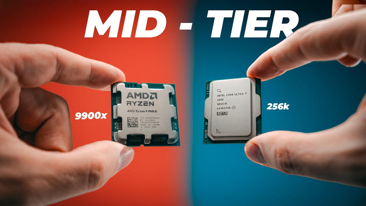 Intel vs AMD CPUs for Creators in 2025! Ryzen 9900x vs Core Ultra 265k