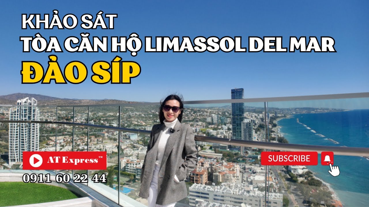 Định cư đảo Síp - Review thực tế CĂN HỘ CAO CẤP TRỰC DIỆN BIỂN - Nhận thẻ xanh châu Âu